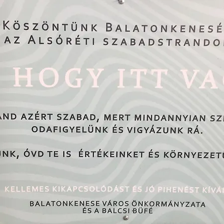 Kis Haz Az Erdo Mellett - Little House Next To The Forest Appartement Balatonakarattya